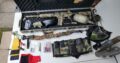 Tippman Bravo One großes Starter Set mit Maske, Koffer Behälter, Zubehör