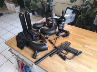 ZEN / MAXS High Voltage 2 Paintball Komplettset .68 – HP, Hopper, NXe, Maske