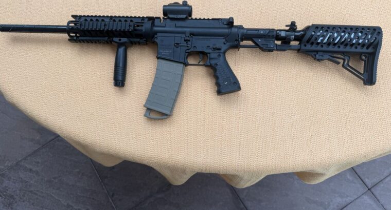 Tippmann TMC .68 Komplettset – Freak Carbonlauf, Air Stock, 6 Magazine, HP-Systeme – 549 € VB