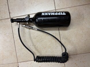 Tippmann 0,8l 200Bar HP-Flasche + Remote system