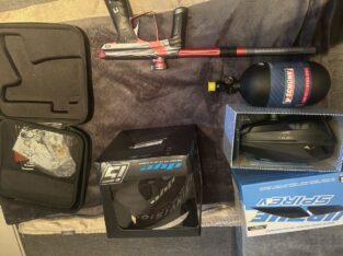 Paintball Set – Markierer, Dye Maske & Zubehör