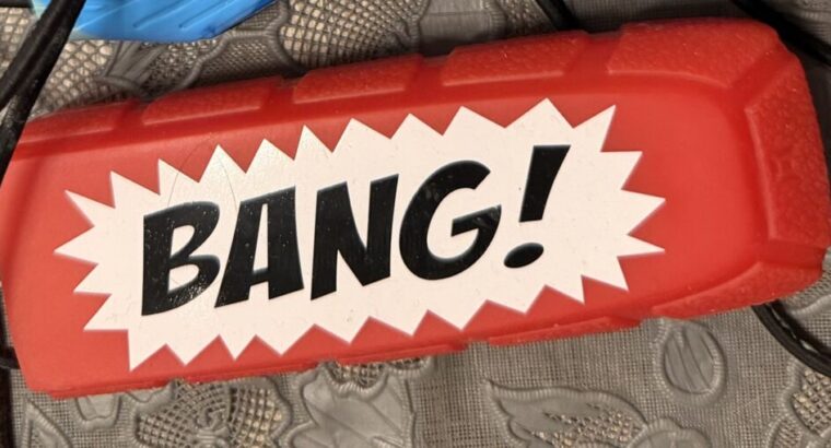 Laufsocke aus Gummi mit Bang Logo