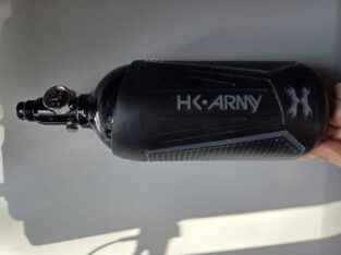 Robuste HPA Flasche 0,8L / 200 Bar inkl. HK Army Protector