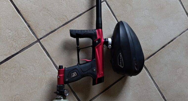 Planet Eclipse 160R mit Dye Rotor R1 Hopper