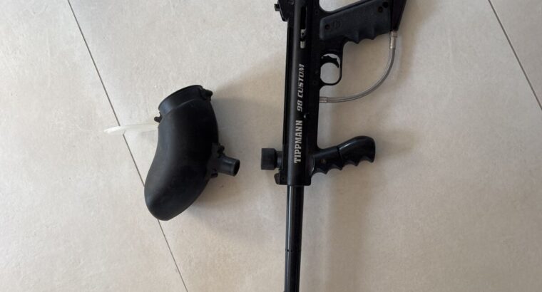 Tippmann 98 Custom Paintball Markierer & Hopper