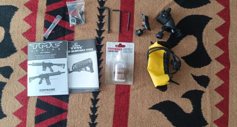 Tippmann TMC Elite | Wie neu! (Nie im Match gespielt, Komplett-Set mit Zubehör)