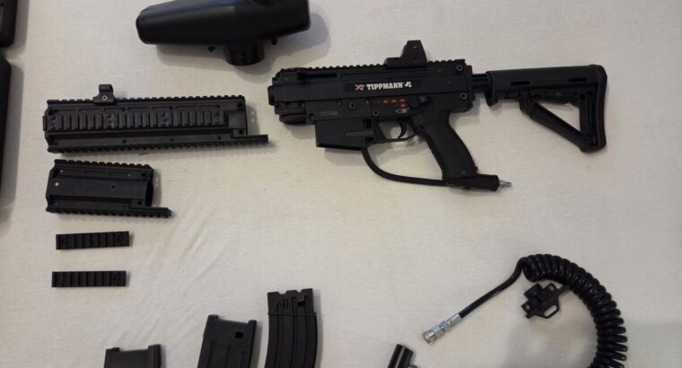 Tippmann X7 – mit Hammerhead Laufset & umfangreichem Zubehör
