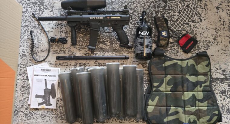 Tippmann x7 mit zubehör