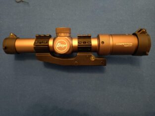 BEGADI “COMPETITION” ZIELFERNROHR 1,2 – 6 X 24 IR (30MM MITTELROHR, BELEUCHTET)