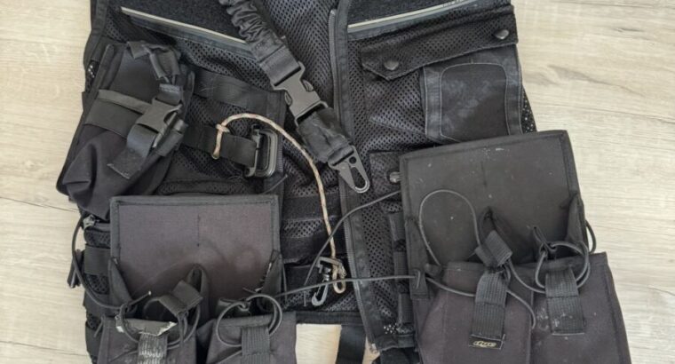 Planet Eclipse EMEK MG100 MagFed Komplettset – 6 Magazine, DYE Weste, HP & Koffer