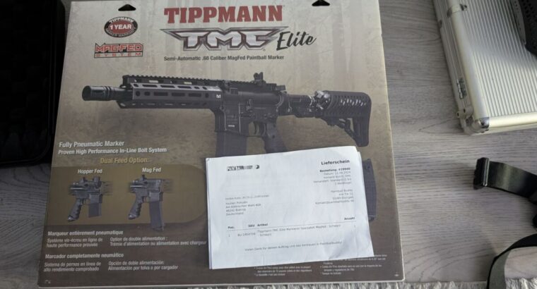 Tippmann TMC Elite MagFed Komplettset – Top Zustand