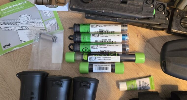 EMF100 inkl. umfangreichem Zubehör