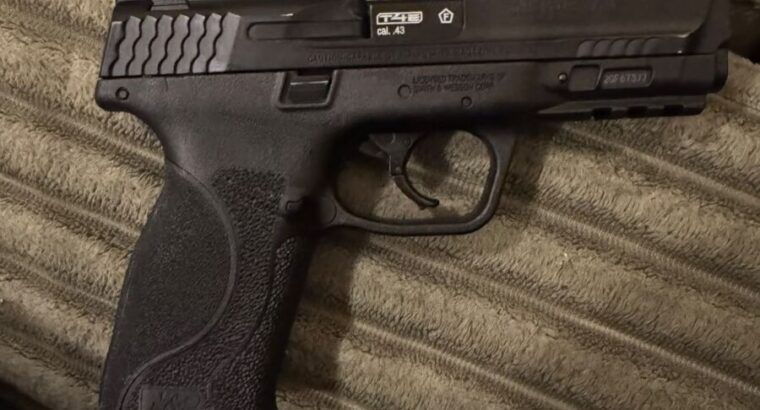 Umarex T4E S&W M&P9 M2.0 Kal. .43 + Notfallmagazin + Koffer – neu, unbenutzt