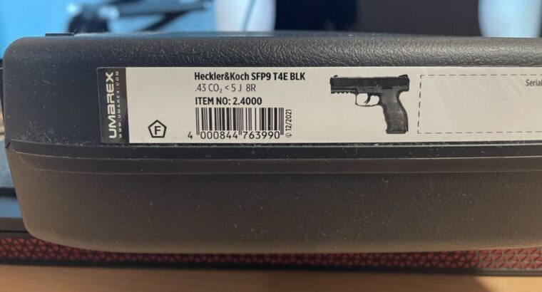 H&K SFP9 T4E BLK