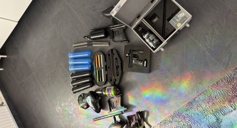 Komplett Paintball Riesen Set Angebot machen Komplett
