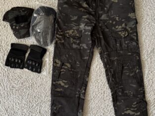 Paintballhose + Handschuhe + Cap