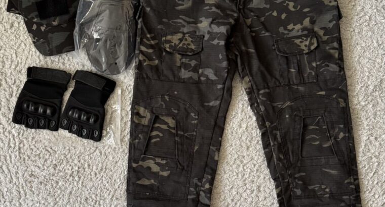 Paintballhose + Handschuhe + Cap