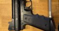 2x Tippmann 98, inkl. Maske, Topper und Flaschen