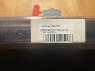 LAPCO BigShot Assault Paintball-Präzisionslauf in der Länge 16 Zoll (ca. 40,5 cm) mit dem Innendurchmesser .687 und dem Tippmann A5 / X7 / BT4 Gewinde