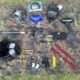 Paintball Markierer inkl. Zubehör, Gasflasche, zusätzlicher Lauf